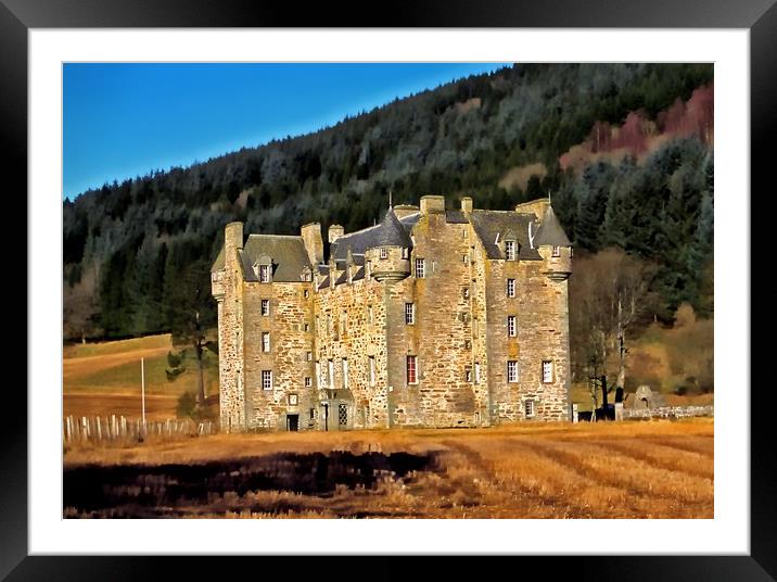Castle Menzies Framed Mounted Print by Philip Hawkins