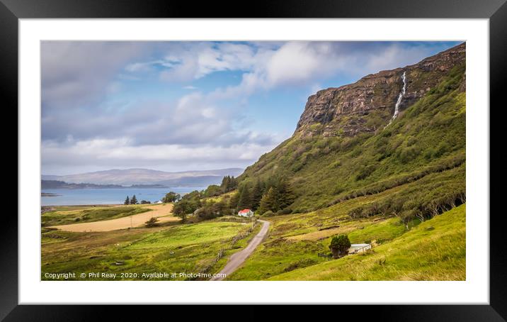 Balnahard, Isle of Mull Framed Mounted Print by Phil Reay