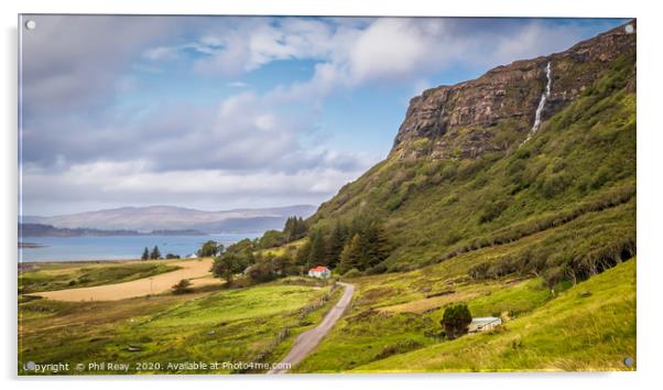 Balnahard, Isle of Mull Acrylic by Phil Reay