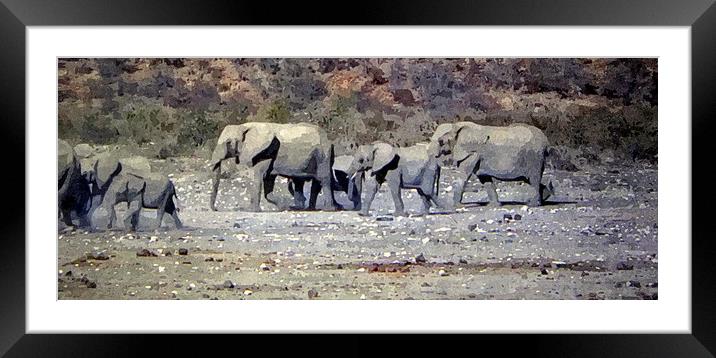 out of africa  Framed Mounted Print by dale rys (LP)