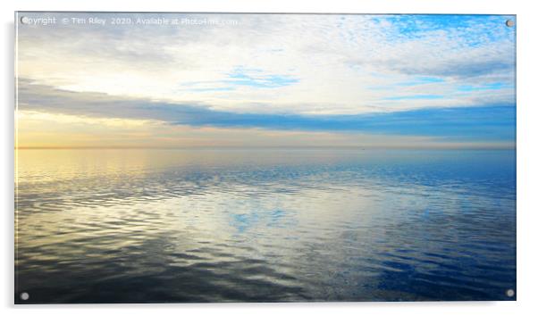 Baltic Sea Sunrise #2 Acrylic by Tim Riley