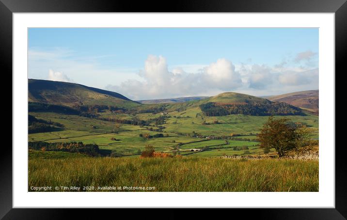 Forest of Bowland Lancashire UK 2012 Framed Mounted Print by Tim Riley
