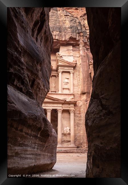 Petra Framed Print by P H
