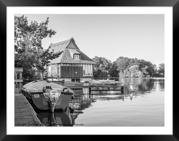 The beauty of Ranworth Broad Framed Mounted Print by Chris Yaxley