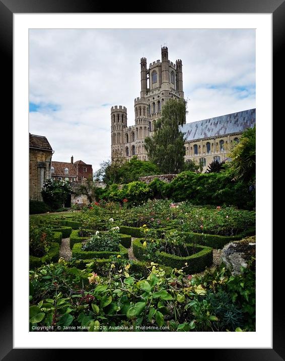 Ely Cathedral  Framed Mounted Print by Jamie Maker
