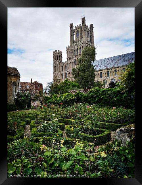 Ely Cathedral  Framed Print by Jamie Maker