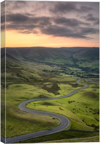 Mam Nick Sunset Canvas Print by Paul Andrews