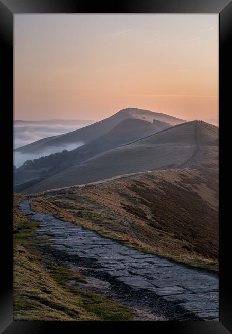 Great Ridge Sunrise Framed Print by Paul Andrews