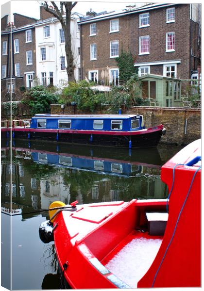 Serenity on the Waterway Canvas Print by Andy Evans Photos