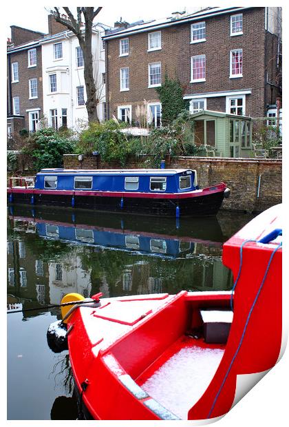 Serenity on the Waterway Print by Andy Evans Photos