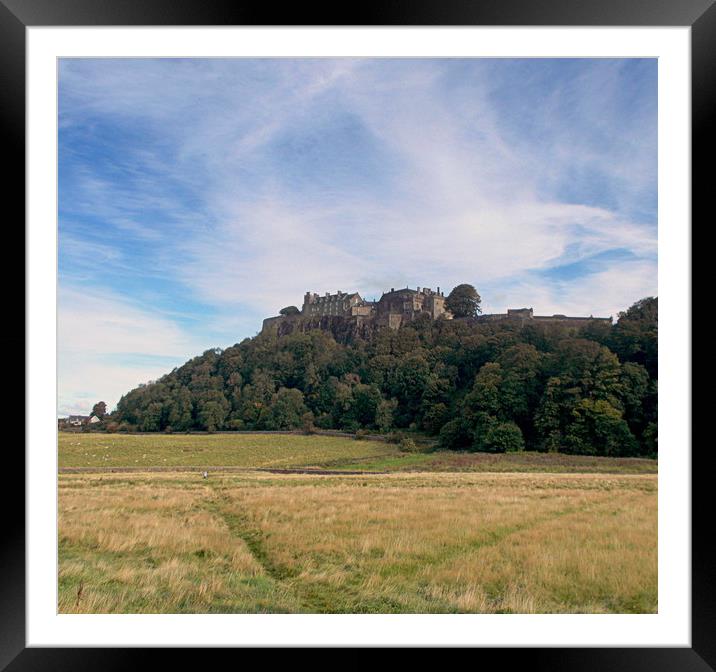 stirling castle Framed Mounted Print by dale rys (LP)