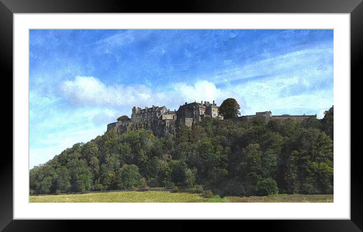 stirling castle Framed Mounted Print by dale rys (LP)