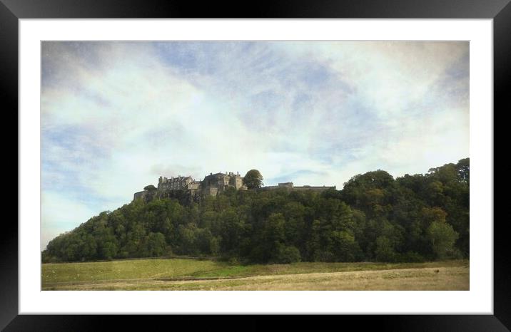 stirling castle Framed Mounted Print by dale rys (LP)