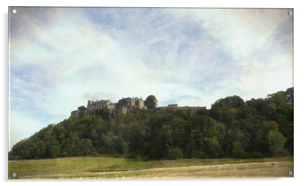 stirling castle Acrylic by dale rys (LP)
