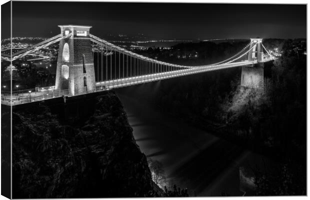 Clifton Suspension Bridge, Bristol Canvas Print by Dean Merry