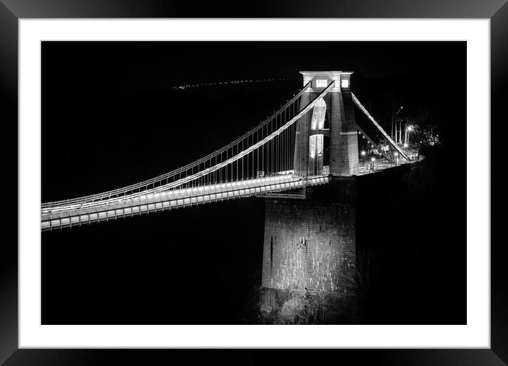 Clifton Suspension Bridge, Bristol Framed Mounted Print by Dean Merry