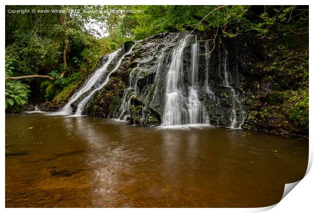 Kildale Falls  Print by Kevin Winter