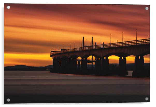  Second Severn Crossing  Acrylic by Dean Merry
