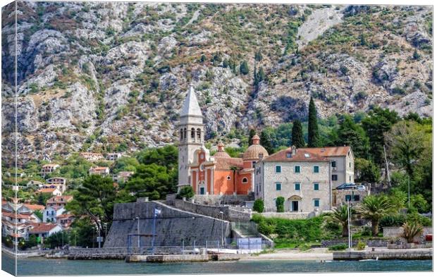 Old Church in Kotor Canvas Print by Darryl Brooks