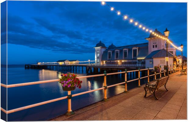 Penarth Pier Pavilion Canvas Print by Dean Merry