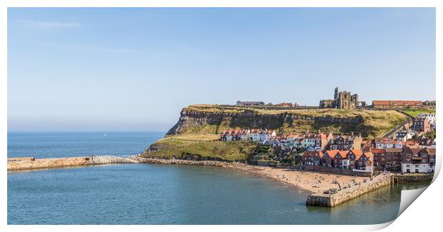 East cliff of Whitby Print by Jason Wells