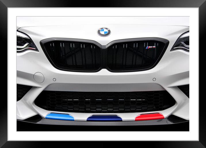 Speed and Elegance: The BMW M2 Competition Framed Mounted Print by Andy Evans Photos