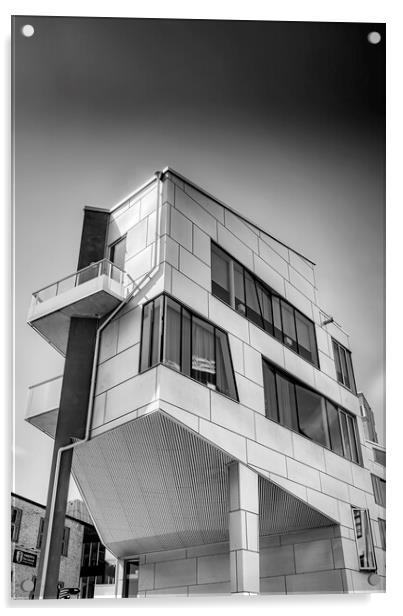 Fine Art Modern Architecture Norrkoping Acrylic by Antony McAulay