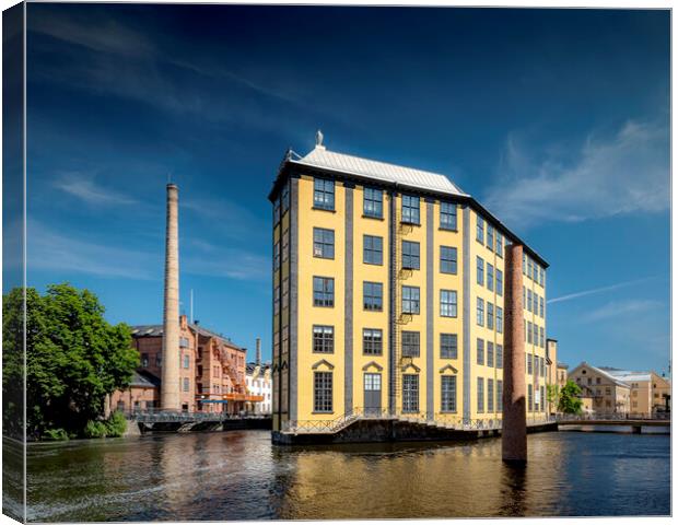 Norrkoping Arbetets Museum Canvas Print by Antony McAulay