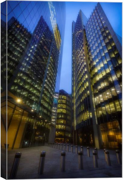 M&G Finance building, City of London Canvas Print by Ashley Chaplin