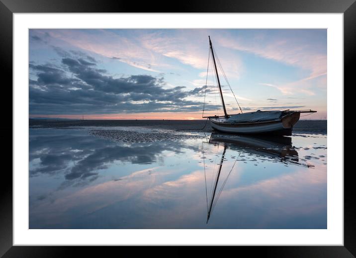 Last light of the day Framed Mounted Print by Ann Goodall