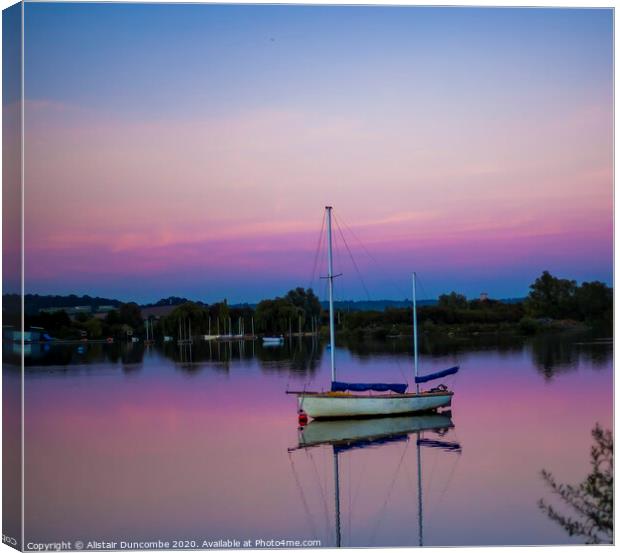 Fairlop Waters  Canvas Print by Alistair Duncombe