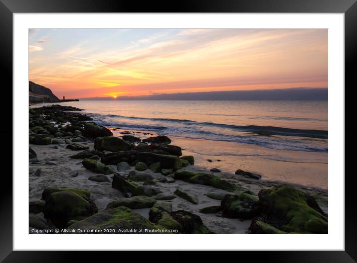 First Light Framed Mounted Print by Alistair Duncombe