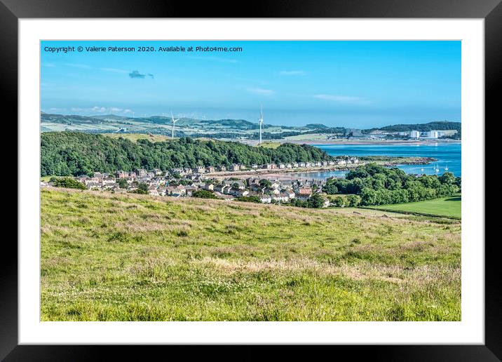 Bay of Millport Framed Mounted Print by Valerie Paterson