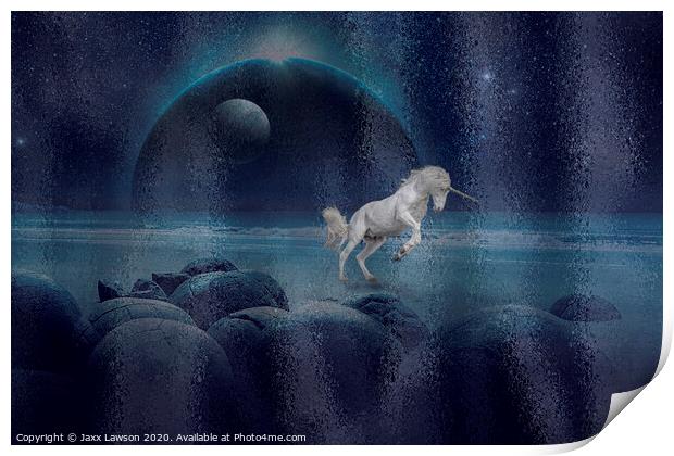 Moonlight dance Print by Jaxx Lawson