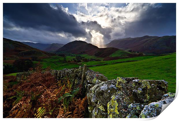 Martindale Common, Ullswater, Cumbria Print by David Lewins (LRPS)