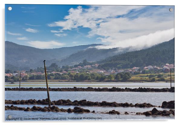 Mystical Sea of Clouds in Galicia Acrylic by Jesus Martínez