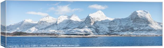 De syv søstre / The Seven Sisters Canvas Print by Dave Collins