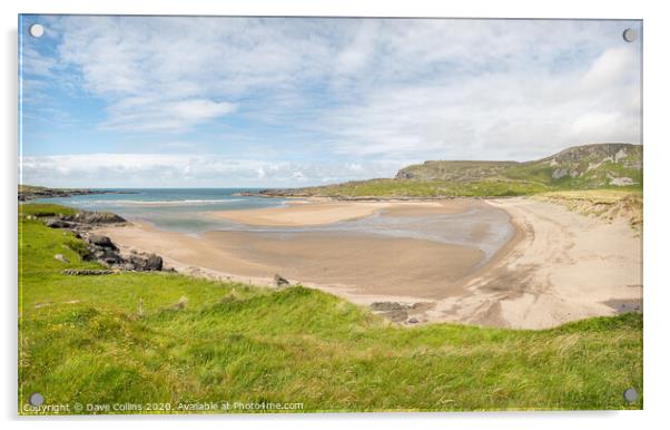 Glencolmcille / Glencolumbkille Beach, Co Donegal, Acrylic by Dave Collins
