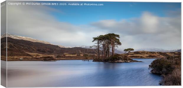 Loch Assynt Scotland Canvas Print by Phil Durkin DPAGB BPE4