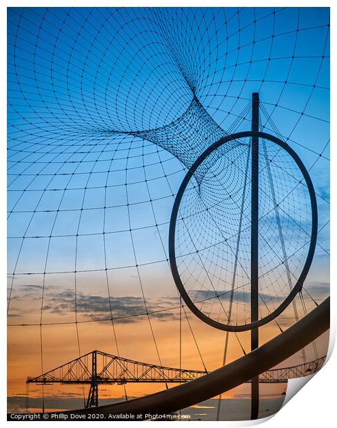 Middlesbrough Temenos Print by Phillip Dove LRPS