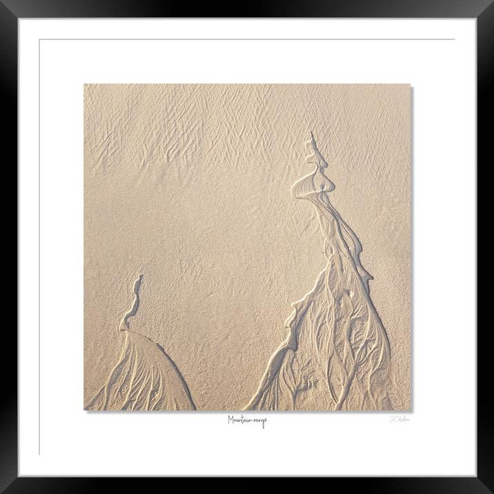 Mountain range Framed Mounted Print by JC studios LRPS ARPS