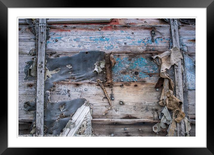 Holy Island Framed Mounted Print by Peter Anthony Rollings