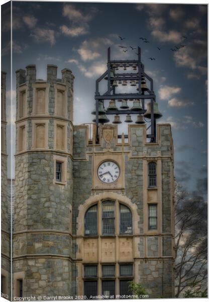 Bell Tower Canvas Print by Darryl Brooks