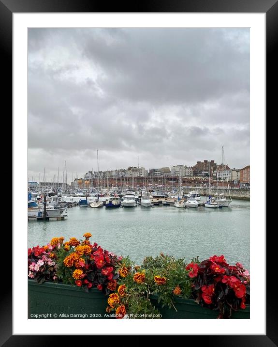 Ramsgate Harbour, Kent  Framed Mounted Print by Ailsa Darragh
