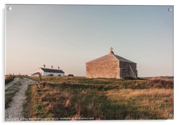 St. Aldhelm's Chapel in Dorset Acrylic by KB Photo