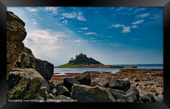 St Michaels Mount Cornwall Framed Print by Kevin Smith