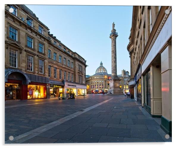 Earl Greys Iconic Monument Acrylic by Rob Cole