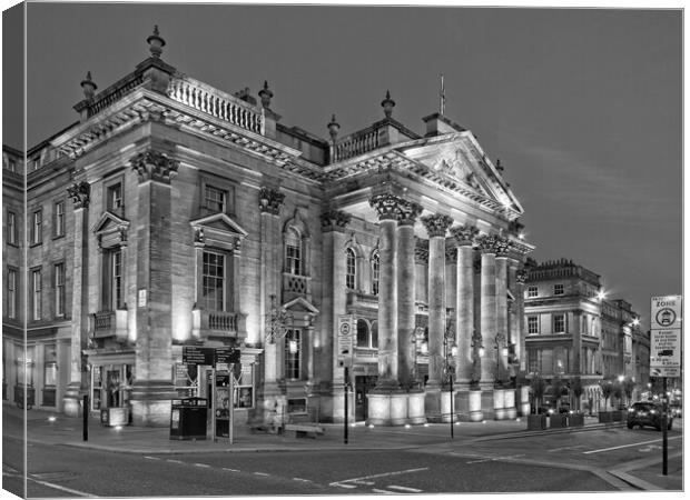 Theatre Royal, Newcastle upon Tyne Canvas Print by Rob Cole
