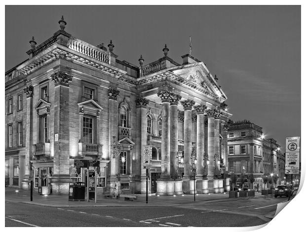 Theatre Royal, Newcastle upon Tyne Print by Rob Cole