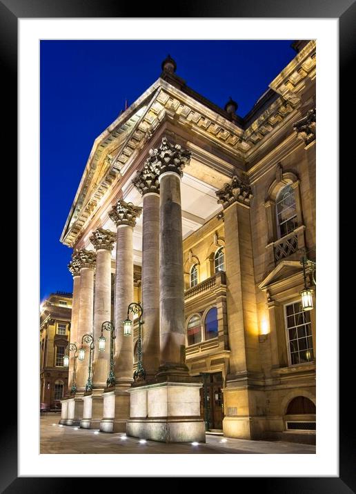 Theatre Royal, Newcastle upon Tyne Framed Mounted Print by Rob Cole